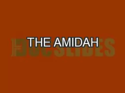 THE AMIDAH