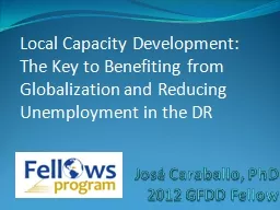 Local Capacity Development:  