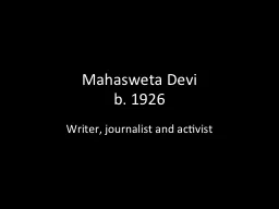 Mahasweta