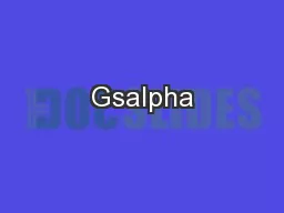 Gsalpha