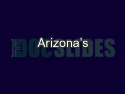 Arizona’s