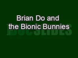 Brian Do and the Bionic Bunnies