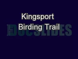 Kingsport Birding Trail