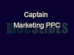 Captain Marketing PPC
