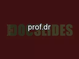 prof.dr