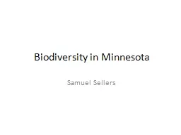 Biodiversity in Minnesota