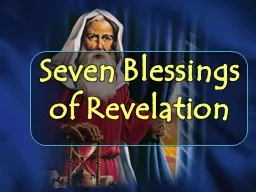 Seven Blessings of Revelation