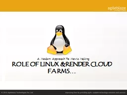 role of linux &Render cloud farms