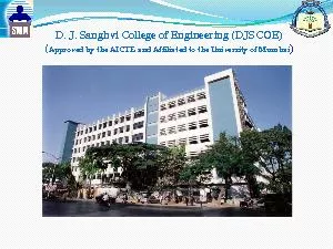 D. J. Sanghvi College of Engineering (DJSCOE)