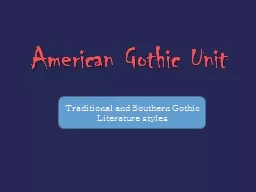 American Gothic Unit