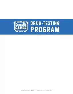 DRUG-TESTING PROGRAMCopyright 