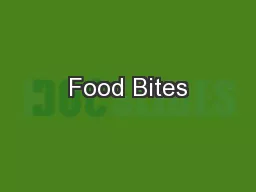 Food Bites