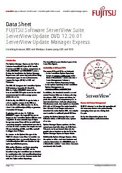 FUJITSU Software ServerView Suite
