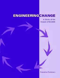 ENGINEERINGCHANGEA Study of the