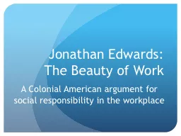 Jonathan Edwards: