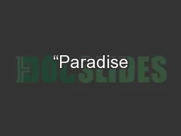 “Paradise