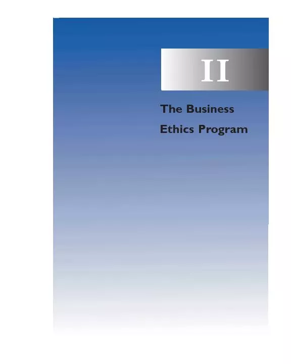 Ethics Program