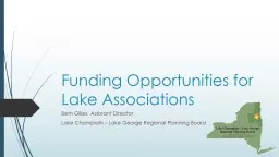 Funding Opportunities for Lake Associations