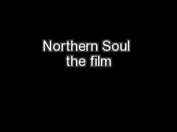 Northern Soul the film