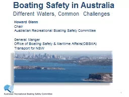 1 Boating Safety in Australia