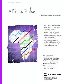 An analysis of issues shaping Africa’s economic future