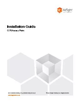 Installation GuideAccess Point