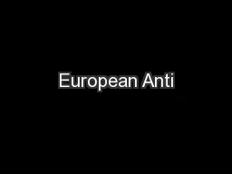 European Anti