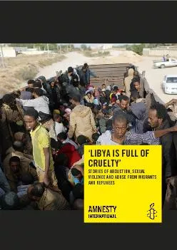 ‘LIBYA IS FULL OF