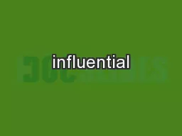 influential