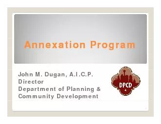 Annexation ProgramAnnexation Program