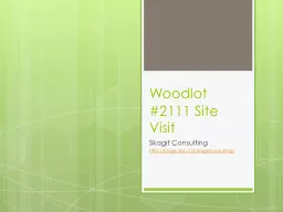 Woodlot #2111 Site Visit