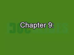 Chapter 9: