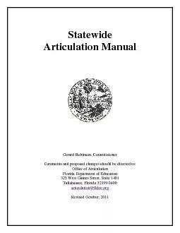 Articulation Manual