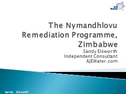 The Nymandhlovu Remediation Programme, Zimbabwe