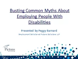 Busting Common Myths About Employing People With Disabiliti