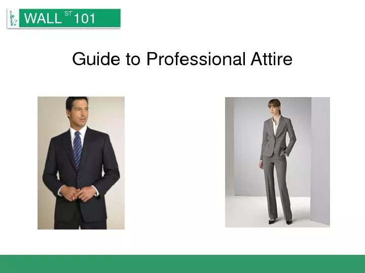 Guide to Professional Attire