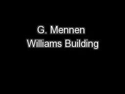 G. Mennen Williams Building