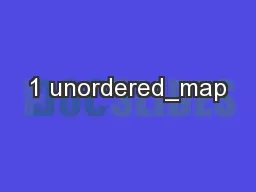 1 unordered_map