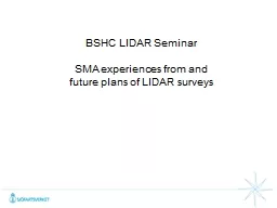 BSHC LIDAR