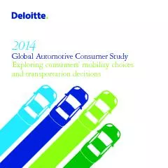 Global Automotive Consumer Study