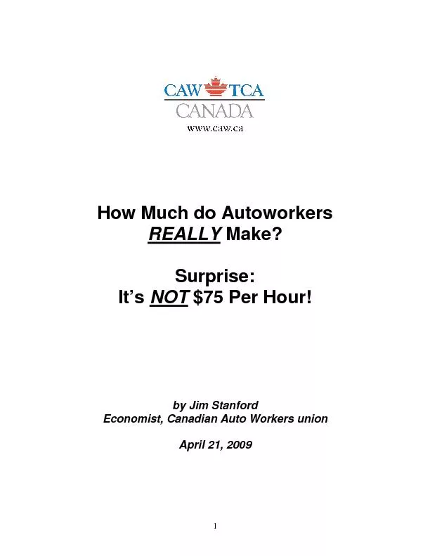 How Much do Autoworkers