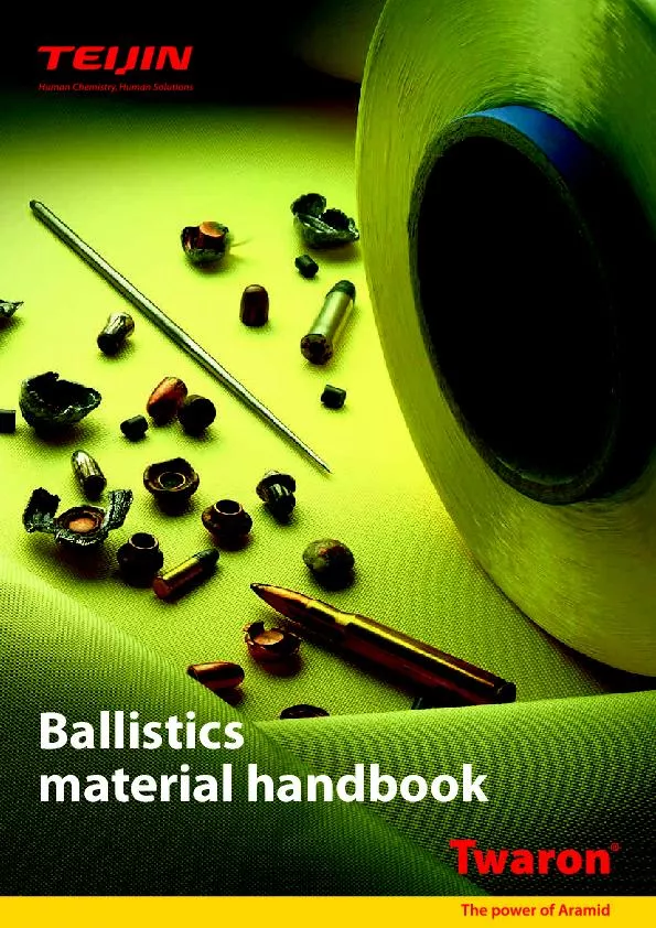 Ballistics material handbook