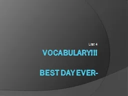Vocabulary!!!