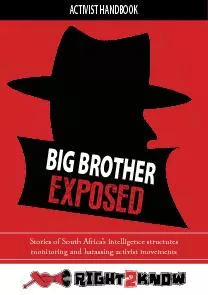 BIG BROTHERStories of South Africa’s intelligence structures moni