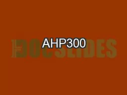 AHP300