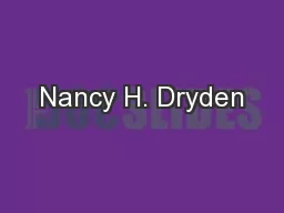 Nancy H. Dryden