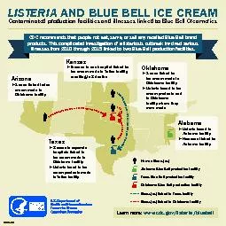 Contaminated production facilities and illnesses linked to Blue Bell C
