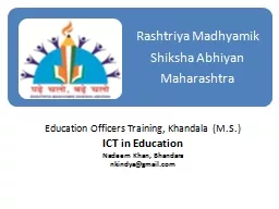 Education Officers Training,