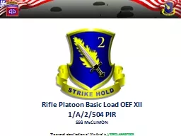 Rifle Platoon Basic