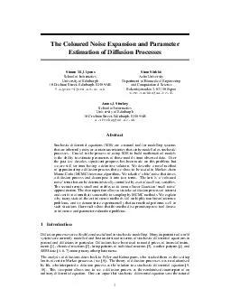 The Coloured Noise Expansion and Parameter Estimation of Diffusion Processes Simon M